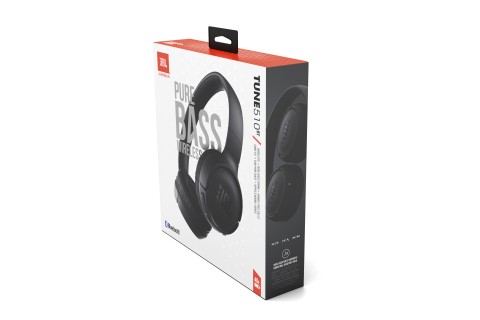 JBL Tune 510 Auricolare Wireless A Padiglione Musica e Chiamate USB tipo-C Bluetooth Nero