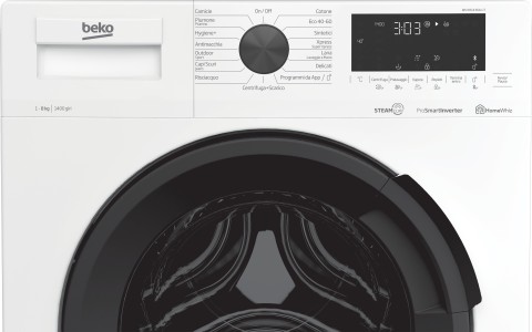 Beko Lavatrice a Vapore WUX81436AI-IT, 8 kg, 1400 giri/min