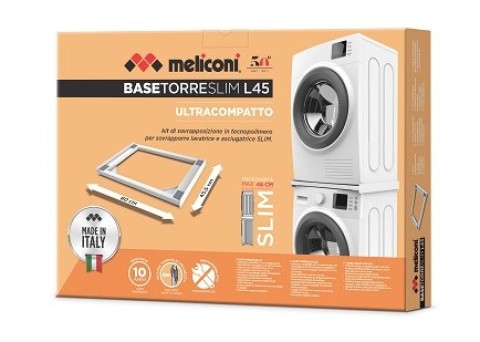 Meliconi Base Torre Slim L45 accessorio e componente per lavatrice Kit di sovrapposizione 1 pz