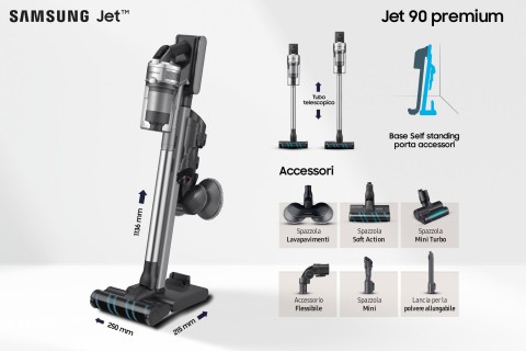 Samsung Scopa Elettrica POWERstick Jet™ VS9000