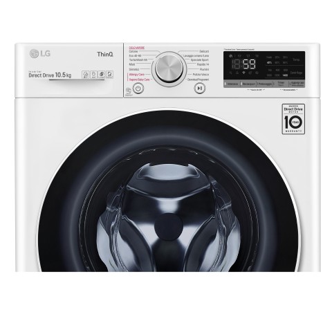 LG F4WV510S0E Lavatrice Intelligente AIDD 10,5kg Vapore TurboWash 1400 Giri/min Carica frontale Classe B