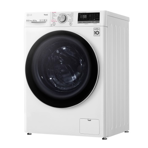 LG F4WV510S0E Lavatrice Intelligente AIDD 10,5kg Vapore TurboWash 1400 Giri/min Carica frontale Classe B