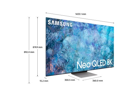 Samsung Series 9 TV Neo QLED 8K 65” QE65QN900A Smart TV Wi-Fi Stainless Steel 2021