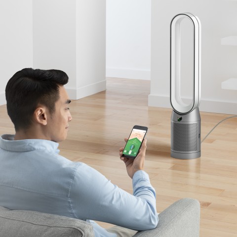 Dyson Purifier Cool 61,5 dB 40 W Argento, Bianco