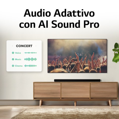 LG SP8YA.DEUSLLK altoparlante soundbar Nero 3.1.2 canali 440 W