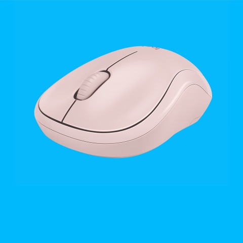 Logitech M220 SILENT Mouse Wireless, 2,4 GHz con Ricevitore USB, Tracciamento Ottico 1000 DPI, Durata Batteria di 18 Mesi, Ambidestro, Compatibile con PC, Mac, Laptop. Rosa