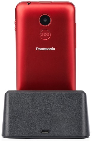 Panasonic KX-TU155EXRN cellulare 6,1 cm (2.4") 102 g Rosso Telefono con fotocamera