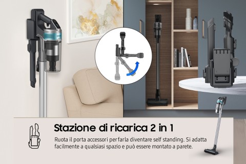 Samsung Aspirapolvere senza filo Jet™ 75E pet 200W VS20B75AGR1