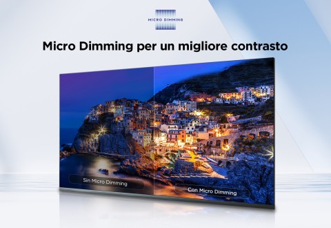 TCL P655 Serie P6 Smart TV Ultra HD 4K 55" 55P655, Dolby Audio, Controlli vocali, Google TV