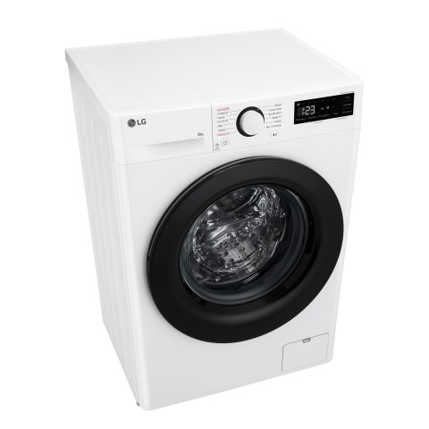 LG F2R3S08NSWB Lavatrice 8kg AI DD, Classe A-10%, 1200 giri, Vapore, AI Wash