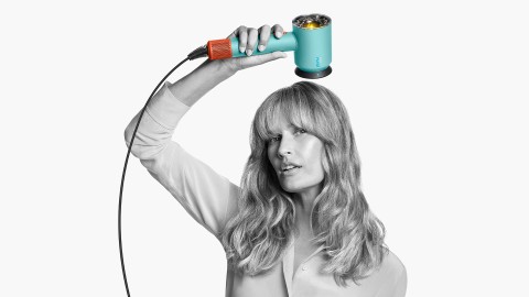 Dyson Asciugacapelli Supersonic Nural (acquamarina/tangerine)