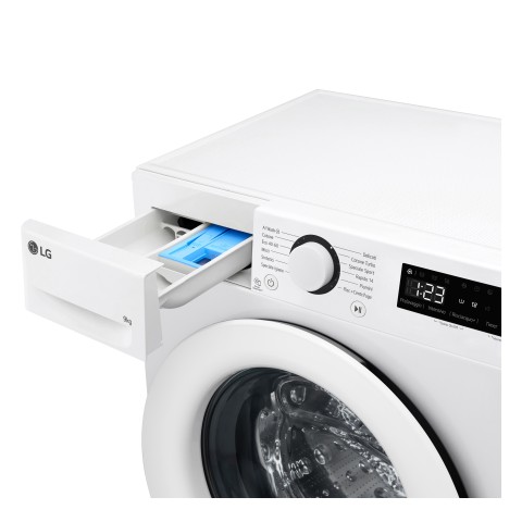 LG F2R3S09AIDD Lavatrice 9kg AI DD, Classe A-10%, 1200 giri, Motore Direct Drive