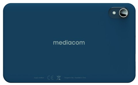 Mediacom M-SP8GY tablet Rockchip 32 GB 20,3 cm (8") 3 GB Wi-Fi 6 (802.11ax) Android 14 Nero, Blu