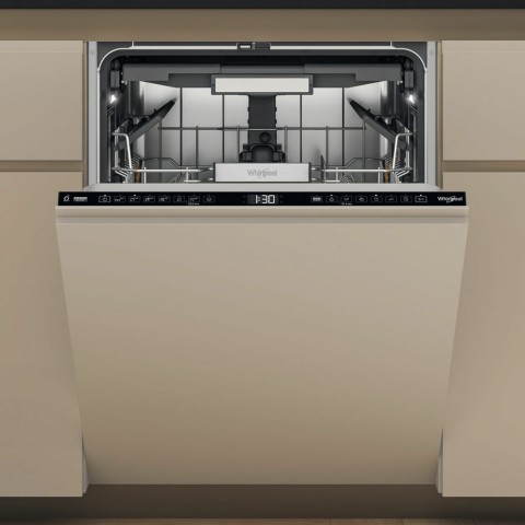 Whirlpool MaxiSpace Lavastoviglie W7I HF60 TU da incasso: 60 cm, nero - Maxi Space