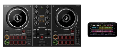 Pioneer DJ DDJ-200 Controller 2 canali per DJ