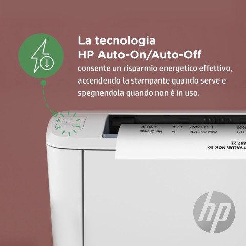 HP LaserJet Stampante M110w, Bianco e nero, Stampante per Piccoli uffici, Stampa, dimensioni compatte