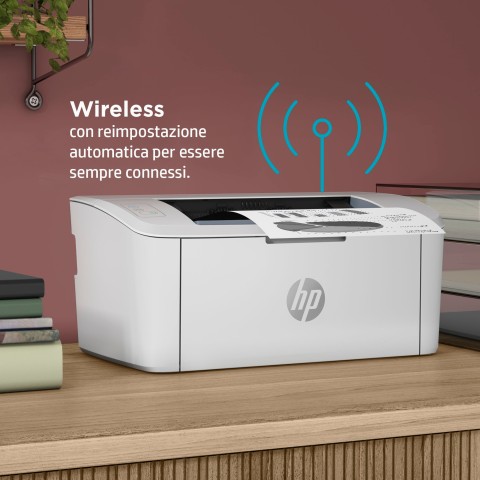 HP LaserJet Stampante HP M110we, Bianco e nero, Stampante per Piccoli uffici, Stampa, wireless; HP+; Idonea a HP Instant Ink