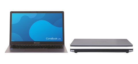 Microtech CoreBook Lite Intel® Celeron® N N5030 Computer portatile 39,6 cm (15.6") Full HD 4 GB LPDDR4-SDRAM 128 GB SSD Wi-Fi 5 (802.11ac) Windows 11 Grigio