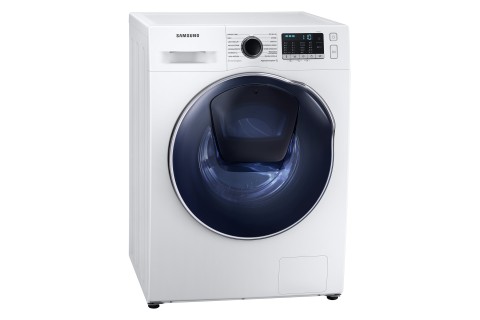 Samsung WD8NK52E0ZW/ET lavasciuga slim a caricamento frontale Addwash™ 8/5 kg Classe C/F 1200 giri/min, Porta blu + Panel Nero