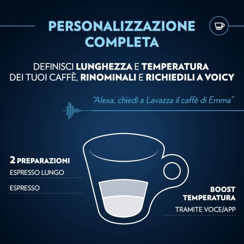 Lavazza A Modo Mio Voicy Automatica Macchina per caffè a capsule 1,1 L