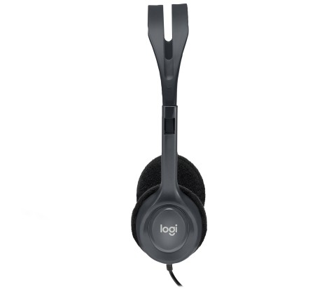 Logitech 981-000593 cuffia e auricolare Cablato A Padiglione Ufficio Grigio