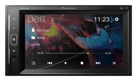 Pioneer DMH-A240DAB Nero 200 W Bluetooth