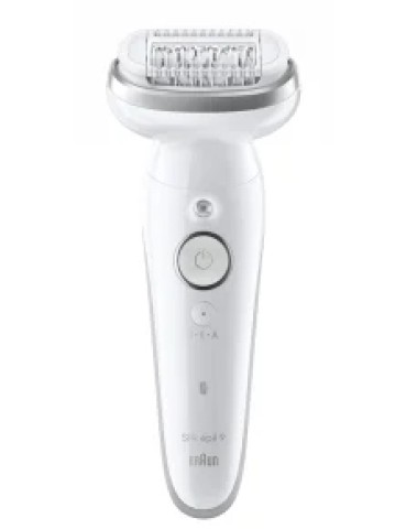 Braun Silk-épil 9 BR2-225328 epilatore 40 pinzette Grigio, Bianco