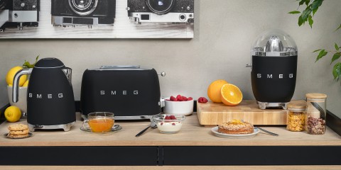 Smeg 50's Style Tostapane TSF01BLMEU Nero