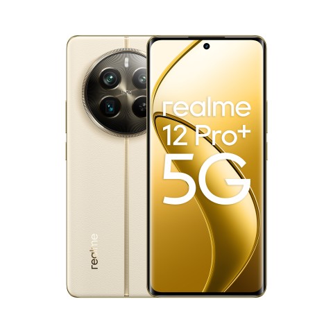 realme 12 Pro+ 17 cm (6.7") Doppia SIM Android 14 5G USB tipo-C 12 GB 512 GB 5000 mAh Beige