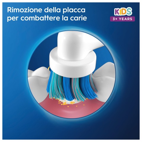 Oral-B Testina Di Ricambio per Spazzolino Kids Frozen. Confezione Da 3