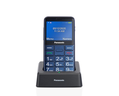 Panasonic KX-TU155 6,1 cm (2.4") 102 g Blu Telefono di livello base