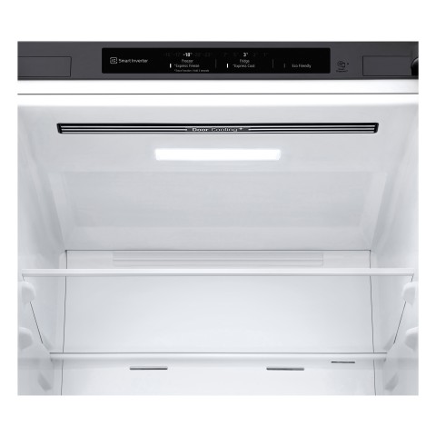 LG GBB62PZJMN Frigorifero combinato, Classe E, 384L, No frost, Inox