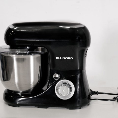 Blunord P4965 sbattitore Sbattitore con base 1300 W Nero, Acciaio inox