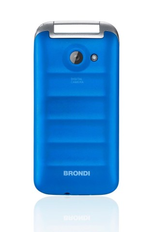 Brondi Fox 4,5 cm (1.77") 74 g Blu, Argento Telefono cellulare basico