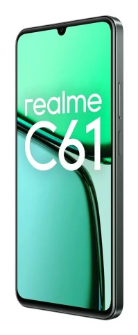 realme C61 17,1 cm (6.74") Doppia SIM Android 14 4G USB tipo-C 6 GB 256 GB 5000 mAh Verde