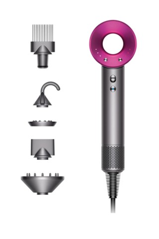 Dyson Supersonic Iron/Fuchsia asciuga capelli 1600 W Fucsia, Grigio