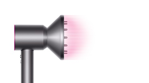 Dyson Supersonic Iron/Fuchsia asciuga capelli 1600 W Fucsia, Grigio