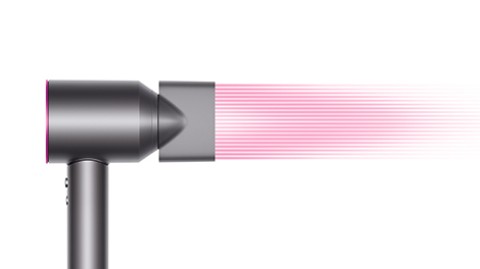 Dyson Supersonic Iron/Fuchsia asciuga capelli 1600 W Fucsia, Grigio