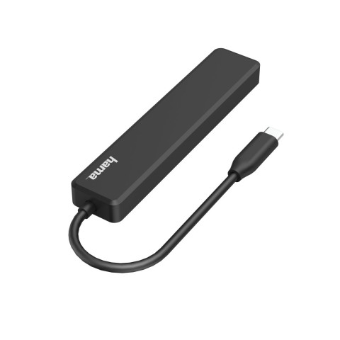 Hama HUB USB Type C 3.2 Gen 1 / 3 porte USB A, 1 porta USB Type C, 1 porta HDMI, Ultra HD 4K