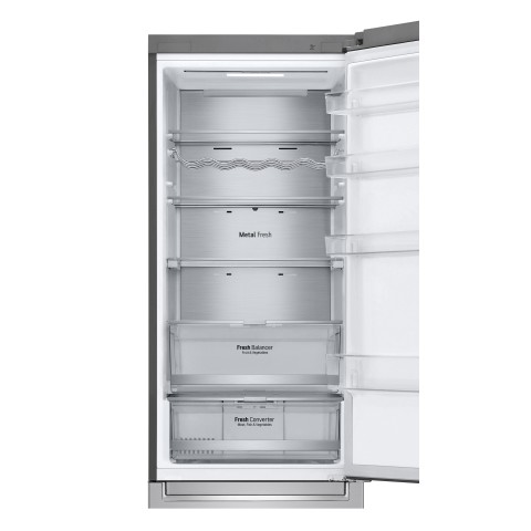 LG GBB72NSUGN frigorifero con congelatore Libera installazione 384 L D Acciaio inox