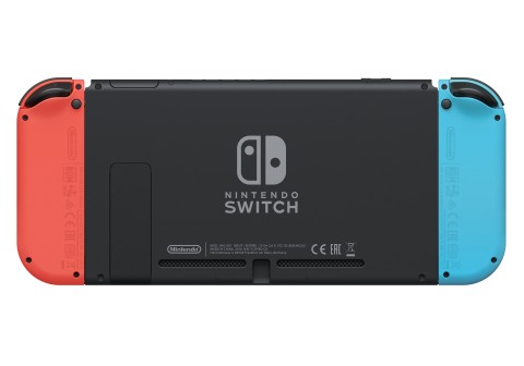 Nintendo Switch (modello Oled) Rosso neon/Blu neon, schermo 7 pollici