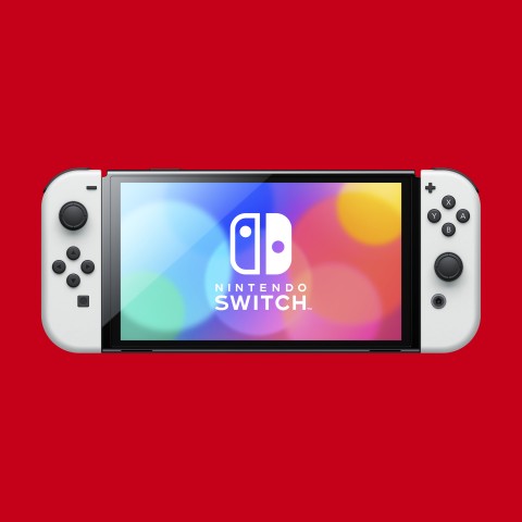 Nintendo Switch (modello Oled) Bianco, schermo 7 pollici