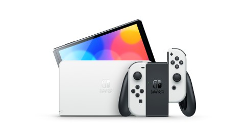 Nintendo Switch (modello Oled) Bianco, schermo 7 pollici