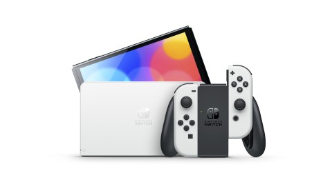 Nintendo Switch (modello Oled) Bianco, schermo 7 pollici