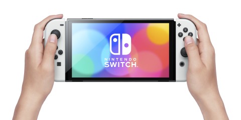 Nintendo Switch (modello Oled) Bianco, schermo 7 pollici