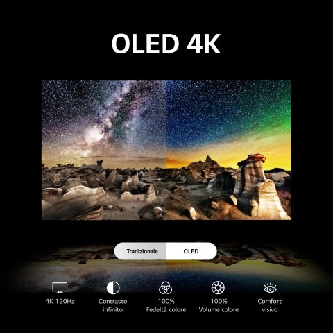 LG OLED 55'' Serie B3 OLED55B36LA, TV 4K, 4 HDMI, SMART TV 2023