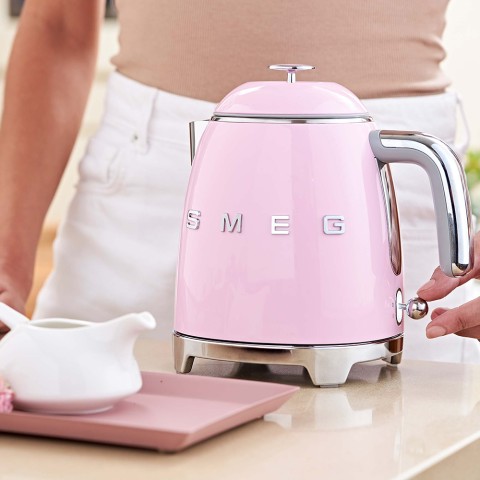 Smeg Mini Bollitore 50's Style – Rosa LUCIDO – KLF05PKEU