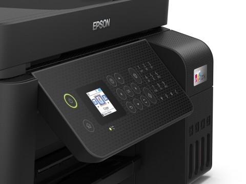 Epson EcoTank ET-4800 stampante multifunzione inkjet 4-in-1 A4, serbatoi ricaricabili alta capacità, 5 flaconi inclusi pari a 14000pag B/N 5200pag colore, Wi-FI Direct, USB