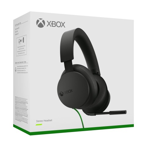 Microsoft Xbox Stereo Headset Auricolare Cablato A Padiglione Giocare Nero