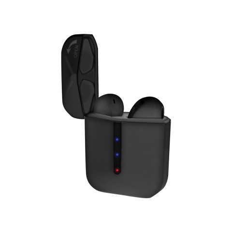 Techmade TM-H21T-BK cuffia e auricolare Cuffie Wireless In-ear MUSICA Bluetooth Nero